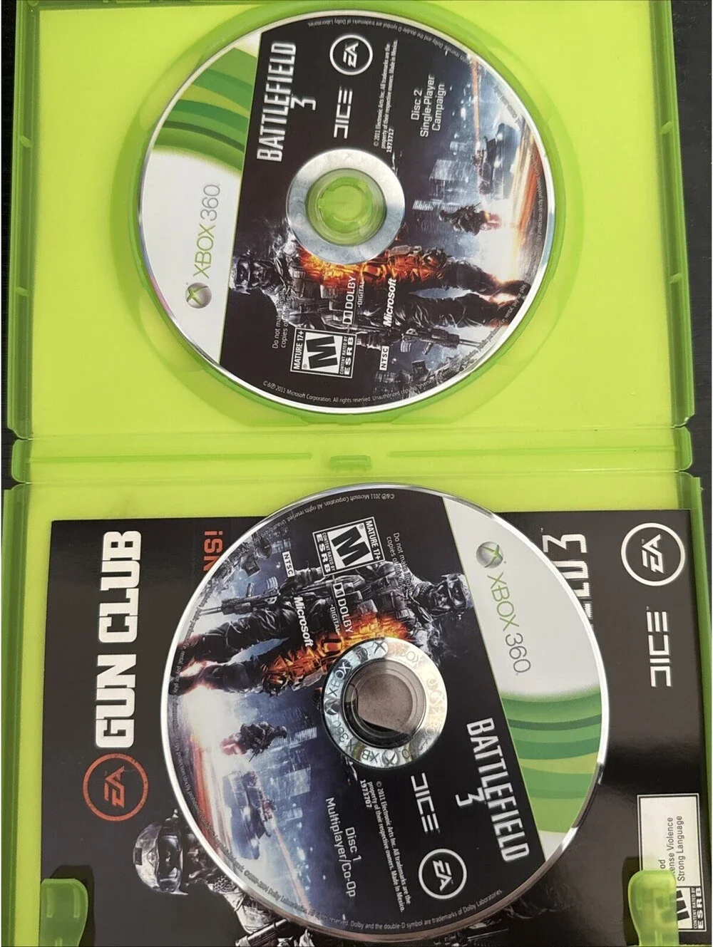 Battlefield 3 (Microsoft Xbox 360, 2011)